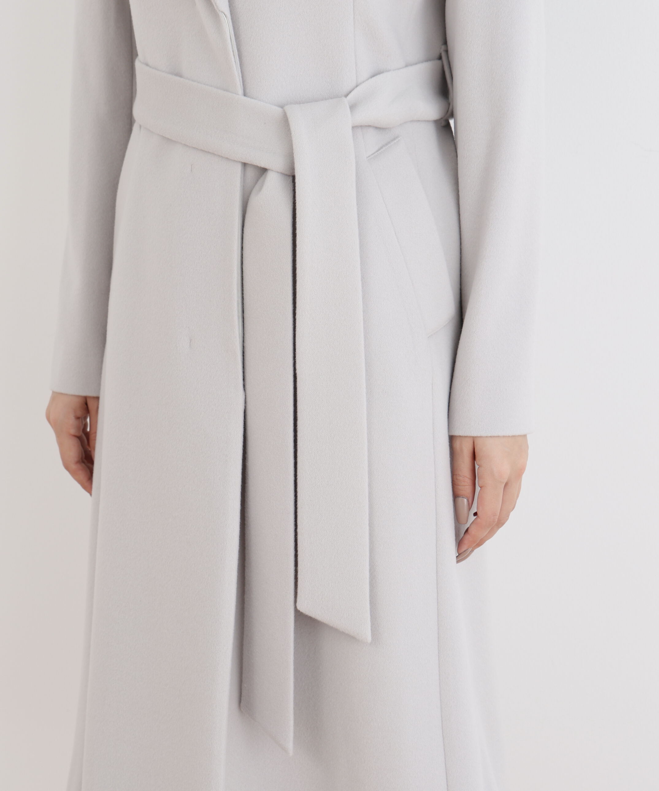  「カシミヤ混ベルテッドコート」|その他|