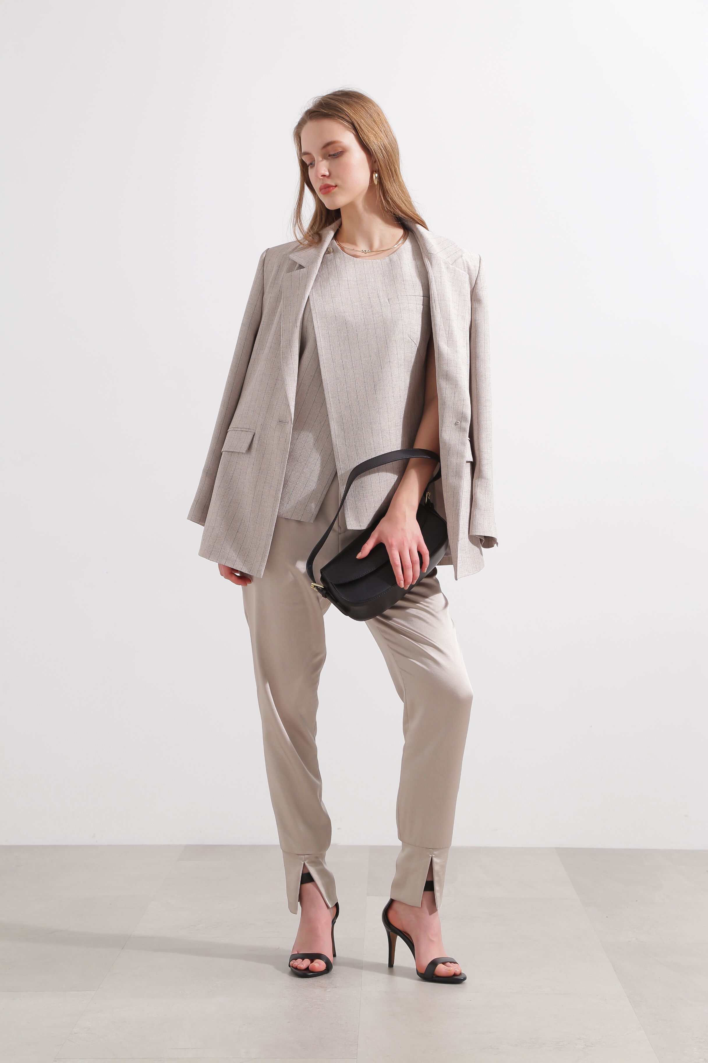  「◆ストライプベスト」|シャツ・ブラウス|