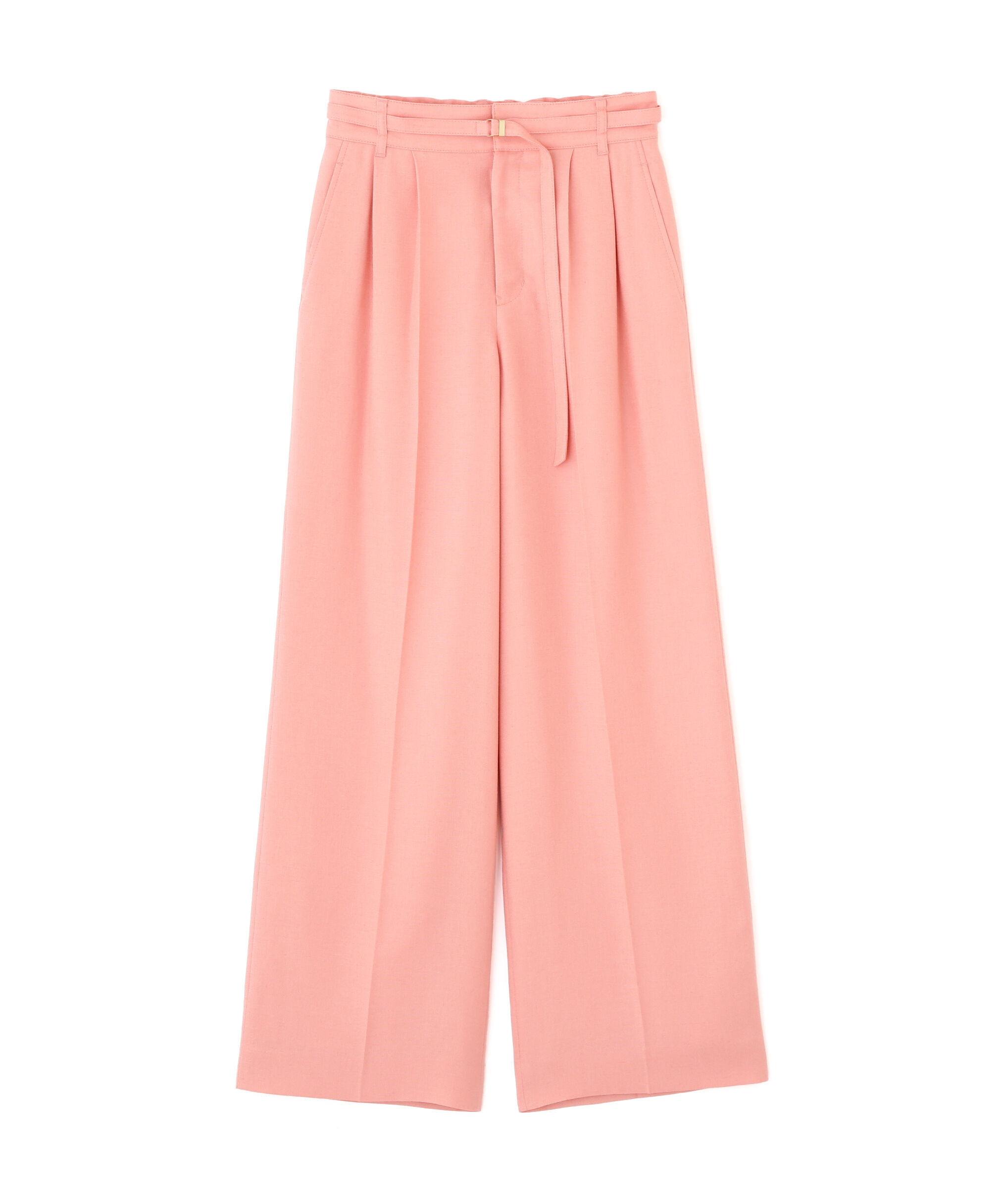  「◆スリムベルト付きワイドパンツ」|その他|