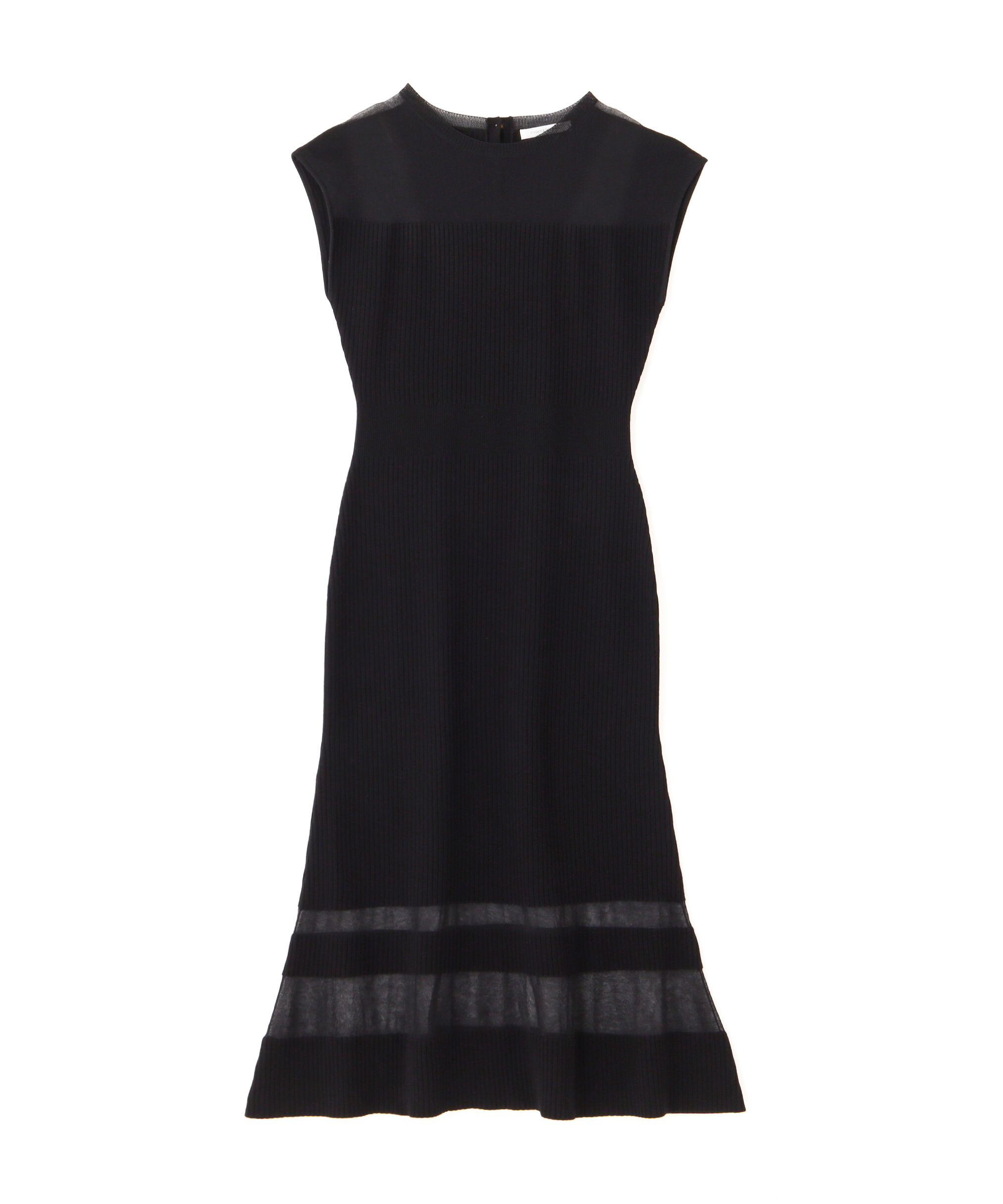  「◆シアーコンビマーメイドニットワンピース」|ワンピース|