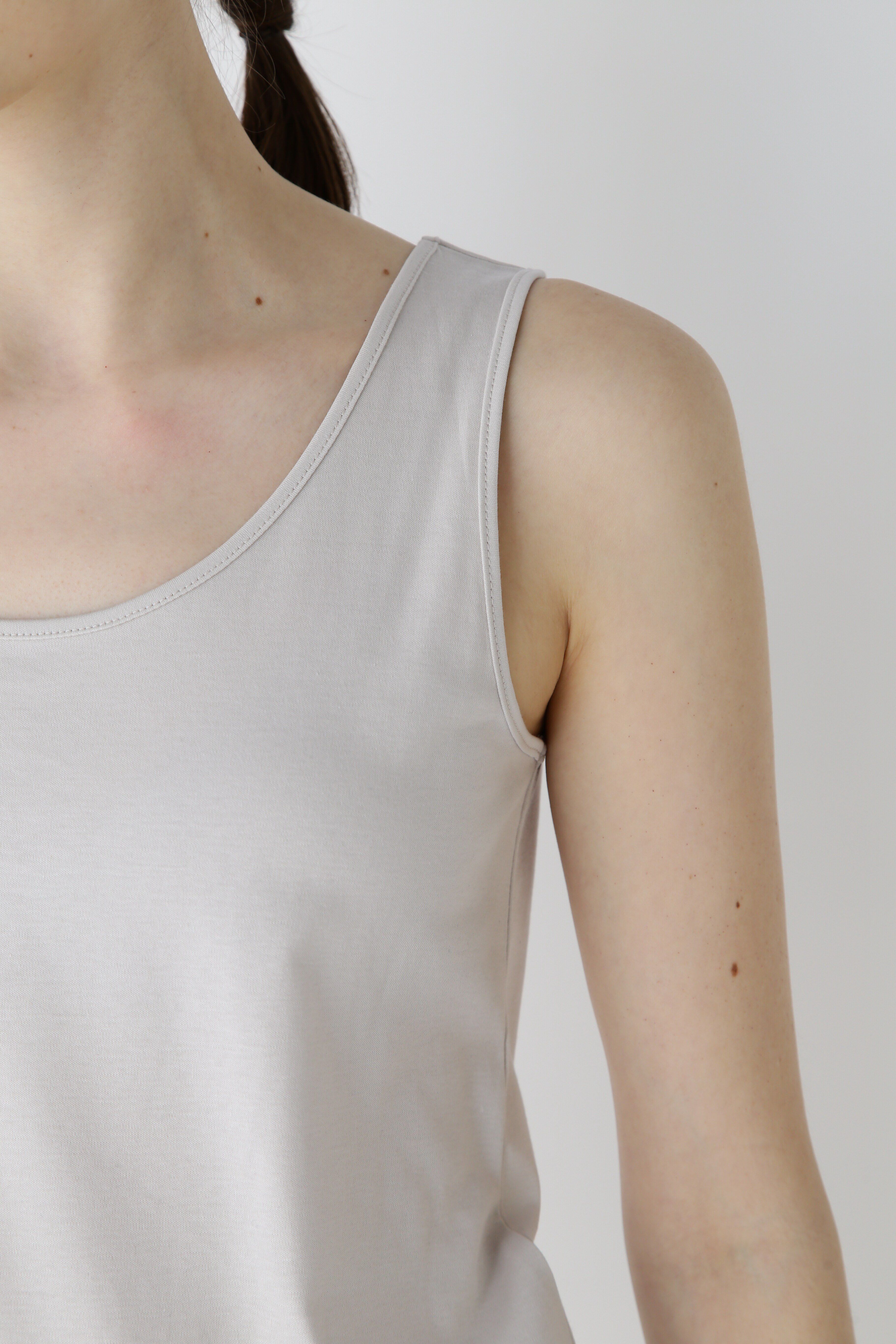  「オーガニックコットンスムースタンクトップ」|Tシャツ・カットソー|