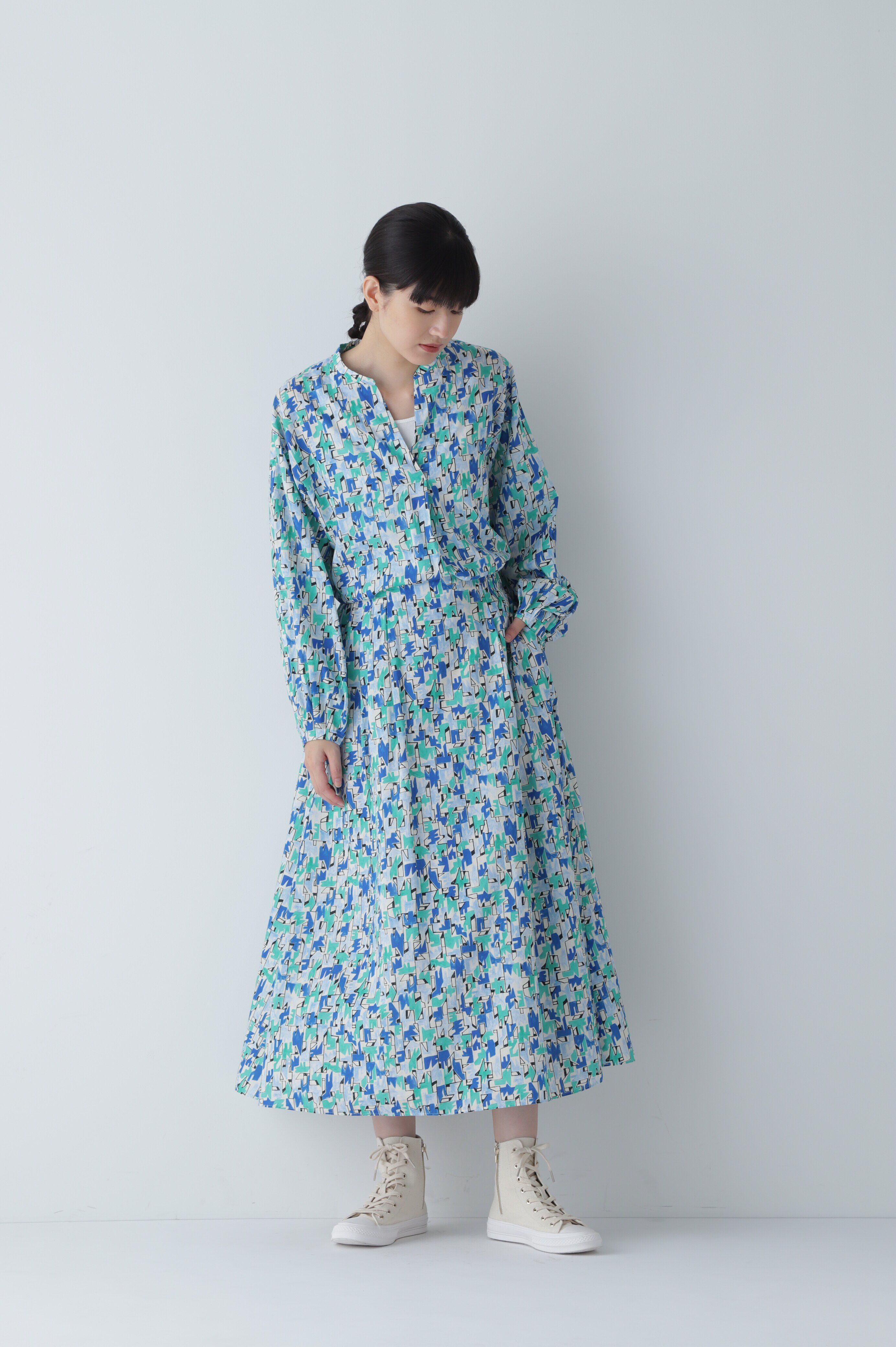  「◆アートプリント・コラボブラウス」|シャツ・ブラウス|