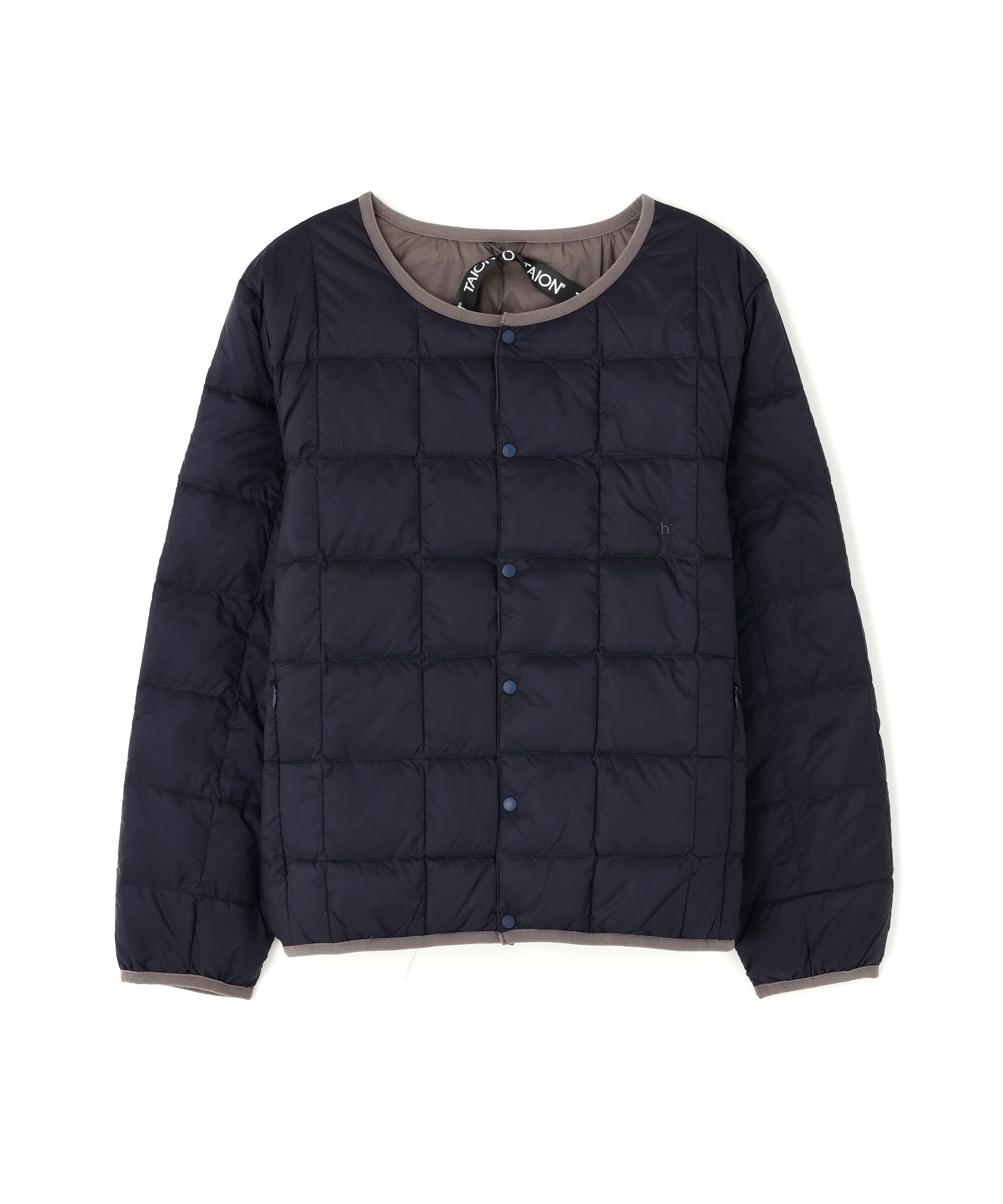  「◆≪ＴＡＩＯＮコラボ≫リバーシブルクルーネックダウンブルゾン」|ブルゾン・スタジャン|