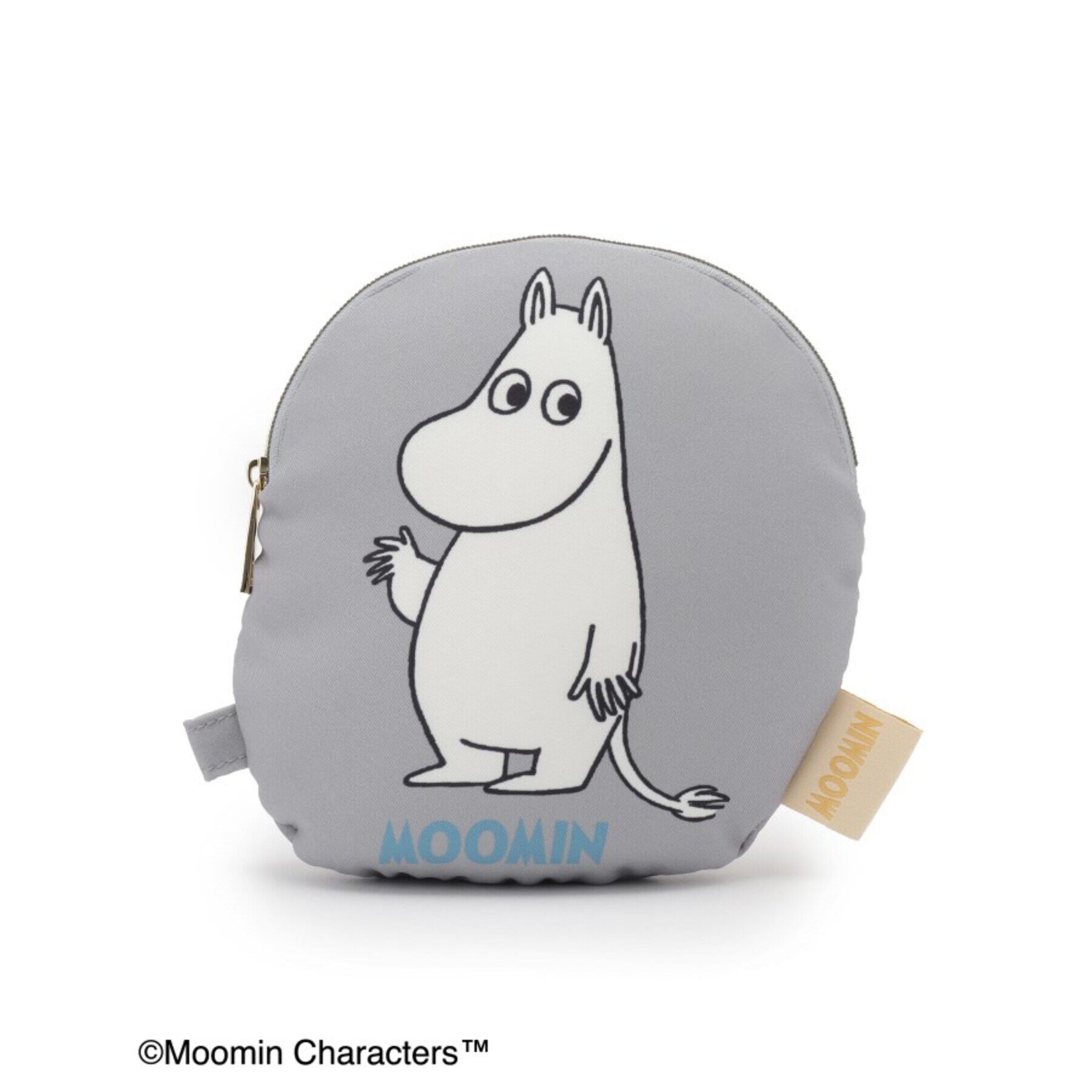 SHOO･LA･RUE「【ムーミン】コラボ ダイカットポーチ」|ポーチ|グレー(012)