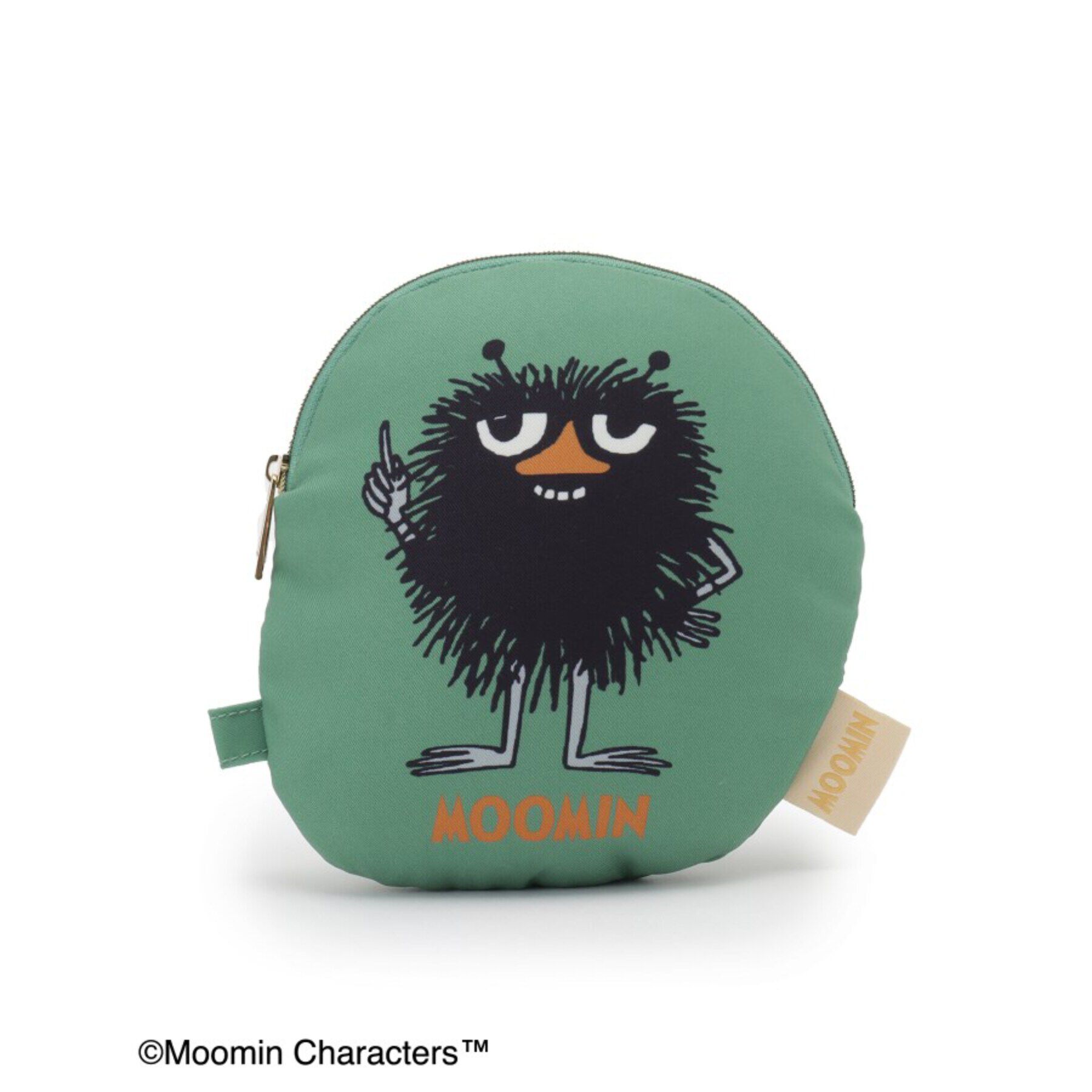 SHOO･LA･RUE「【ムーミン】コラボ ダイカットポーチ」|ポーチ|グリーン(022)