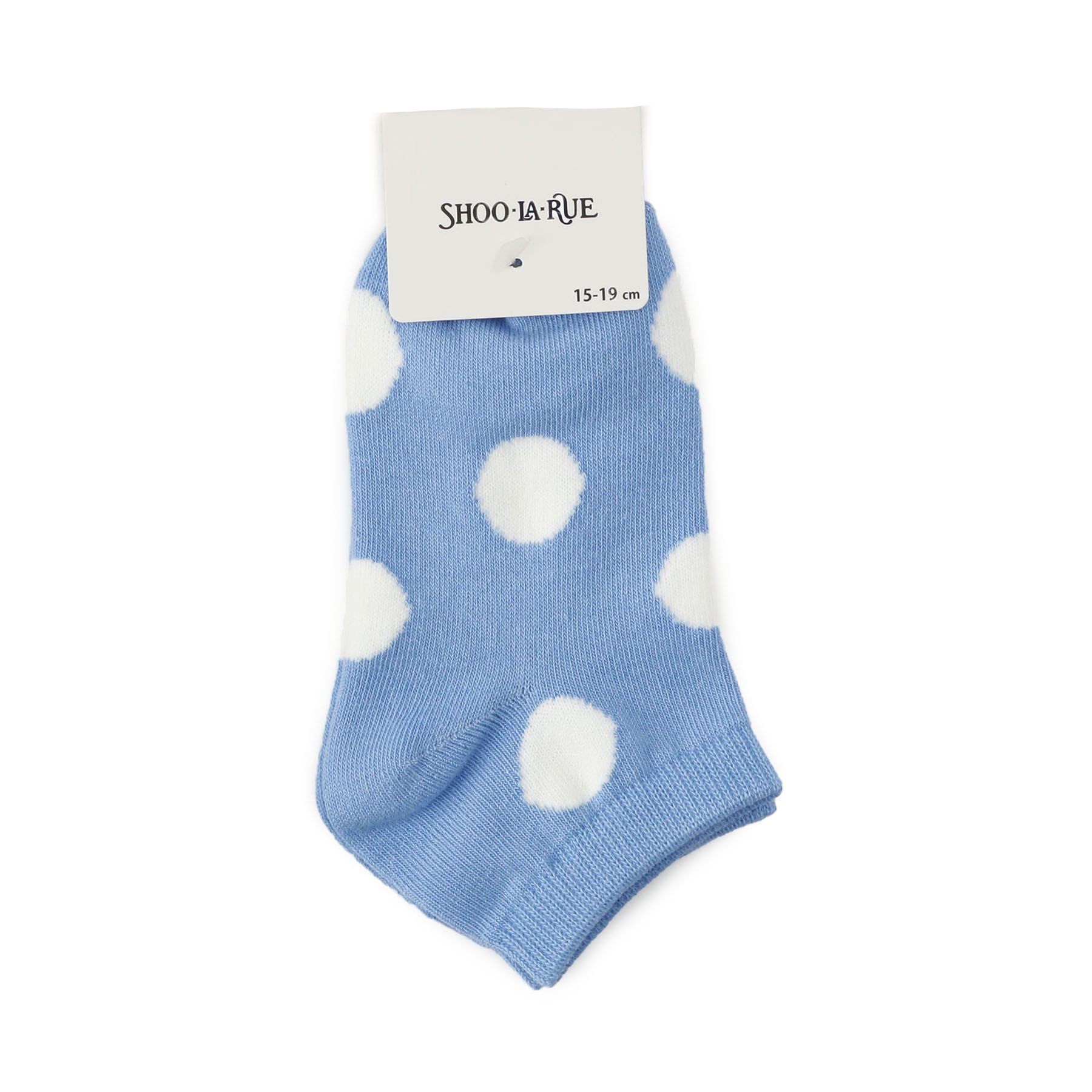 SHOO･LA･RUE「大きめドットアンクル丈ソックス」|ソックス|