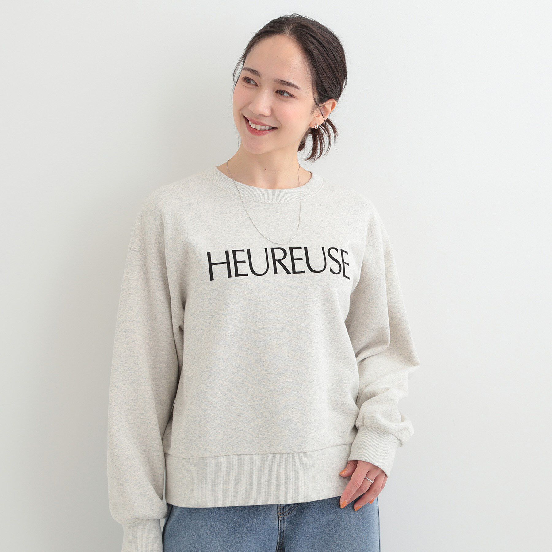 SHOO･LA･RUE「【綿100%/洗濯機可/S-LL/選べる4柄】ゆるっとおしゃれを叶える　プリントアソートスウェット」|パーカー|