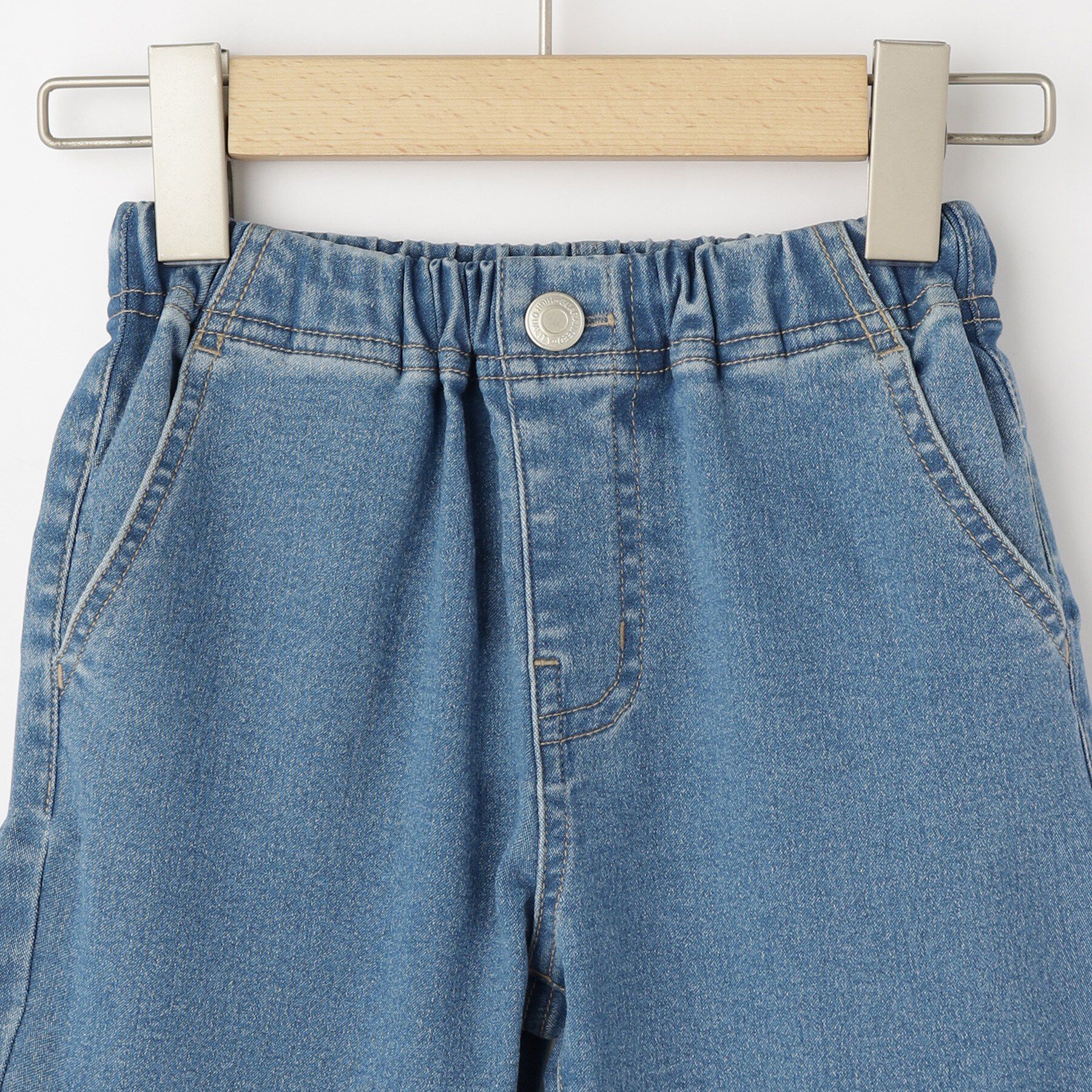 SHOO･LA･RUE「【100-150cm】のびのびデニムストレッチパンツ」|その他|
