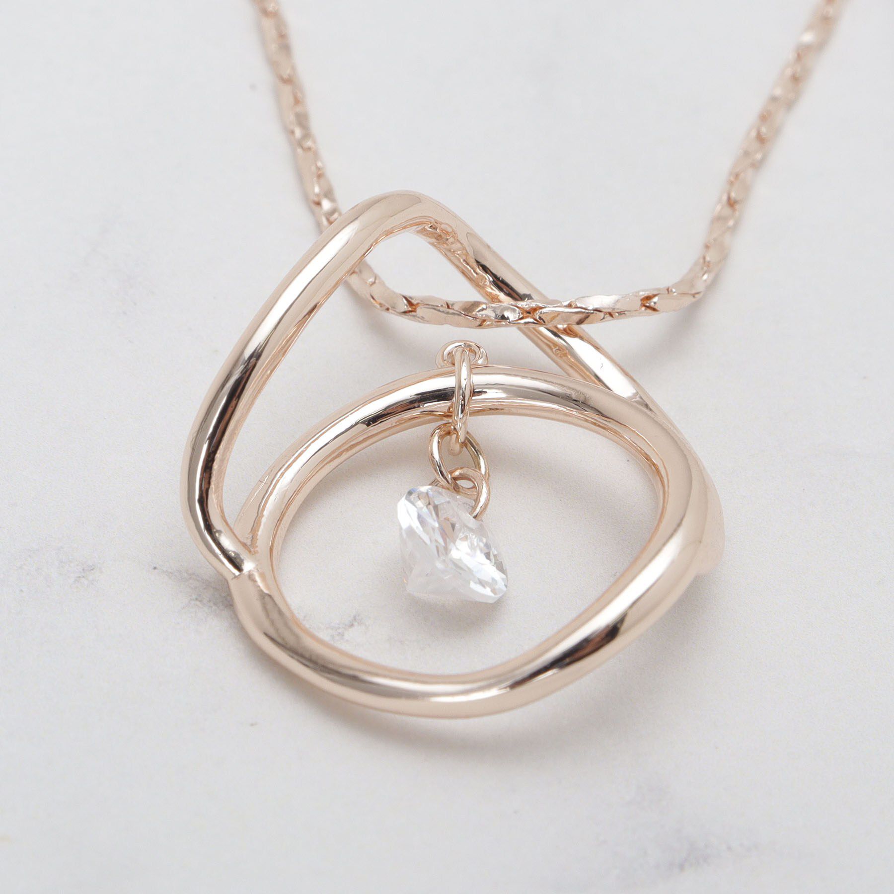 SHOO･LA･RUE「【2WAY】ゆれるきらきらネックレス」|ネックレス|