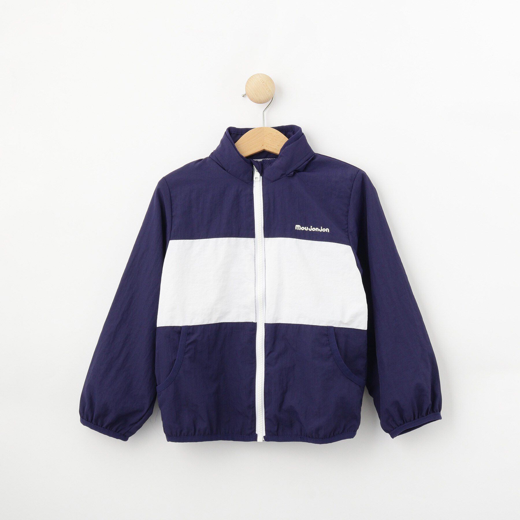 Dessin「キッズ　ナイロンブルゾン」|ブルゾン・スタジャン|ネイビー(394)