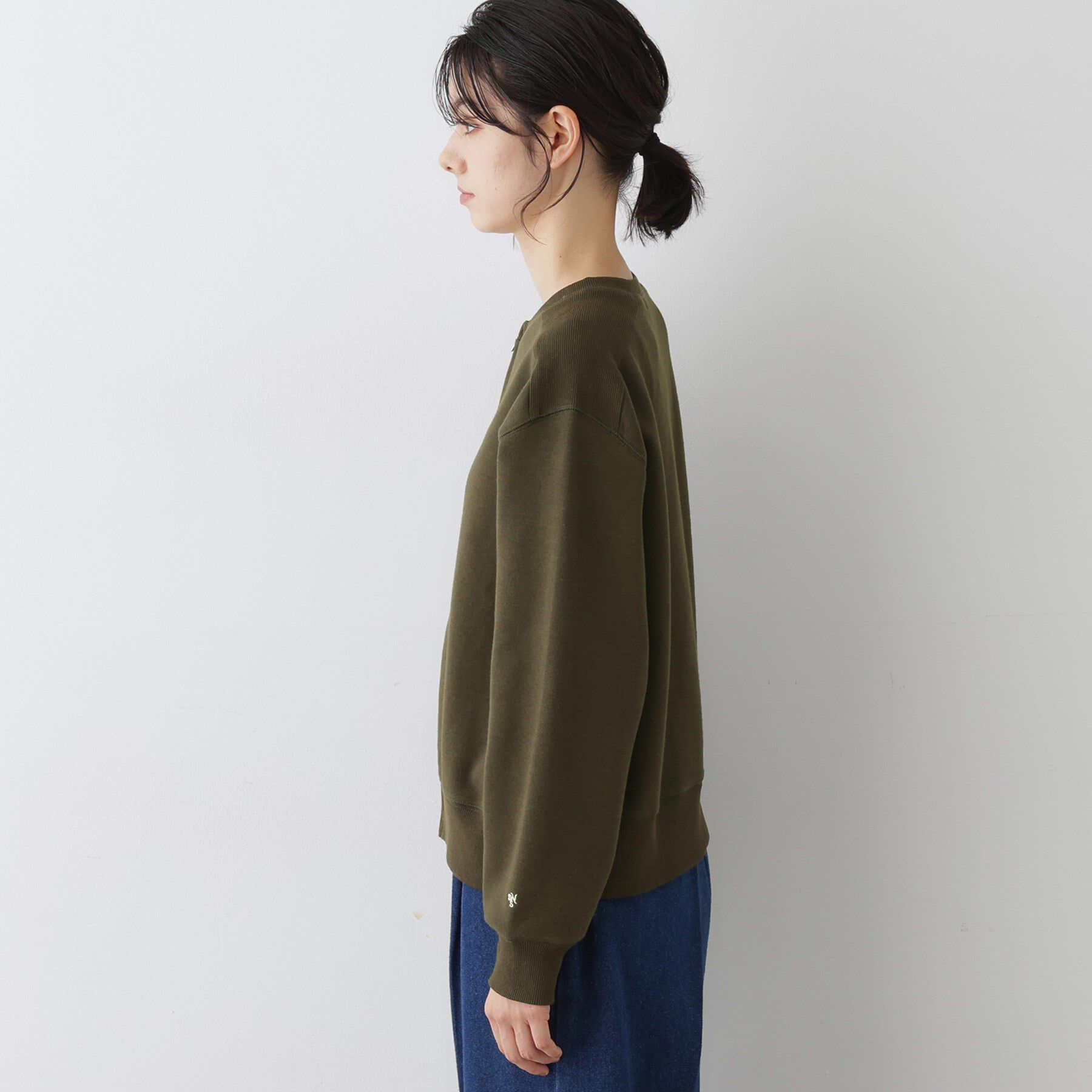 Dessin「【洗える】フロントジップカーディガン」|カーディガン|