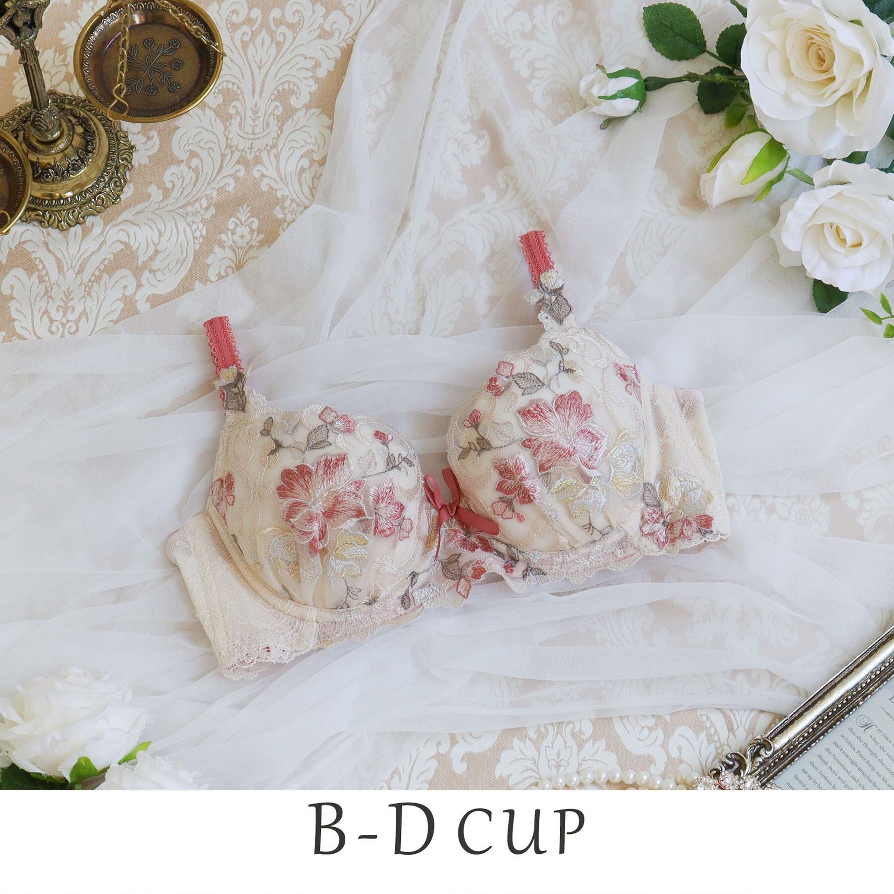 Risa Magli「エリオット ブラジャー（B-D）＜D Make Type＞」|インナー|オレンジ(065)