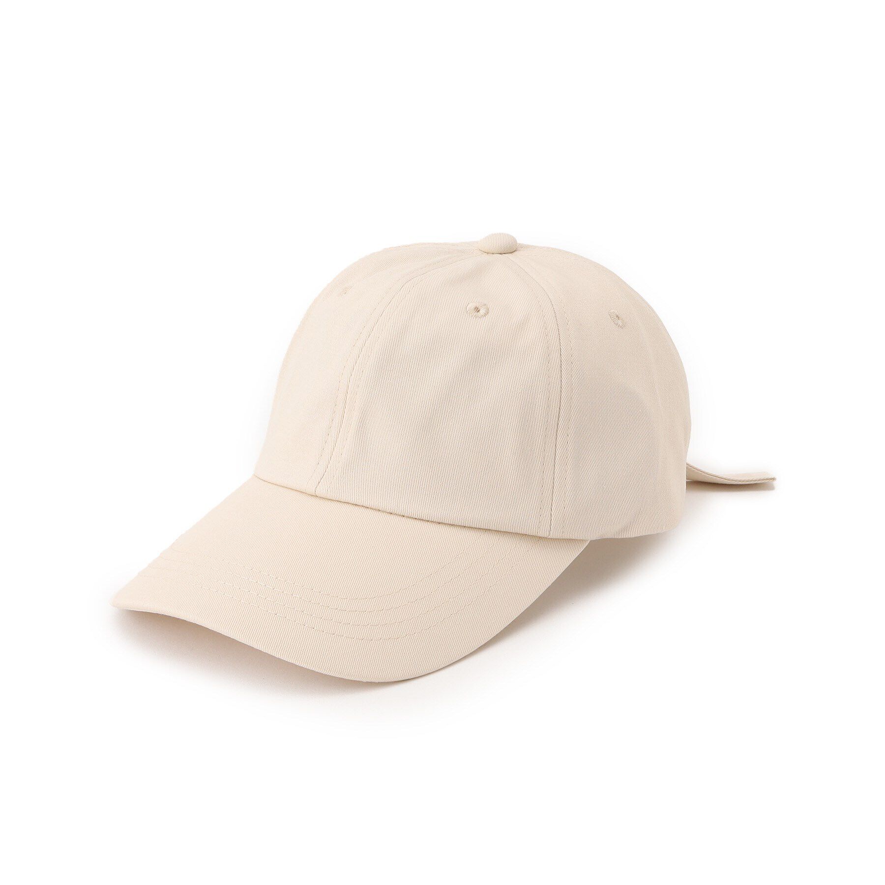 ITS&rsquo;DEMO「【サイズ調整可】バックデザインキャップ」|キャップ・キャスケット|アイボリー(004)