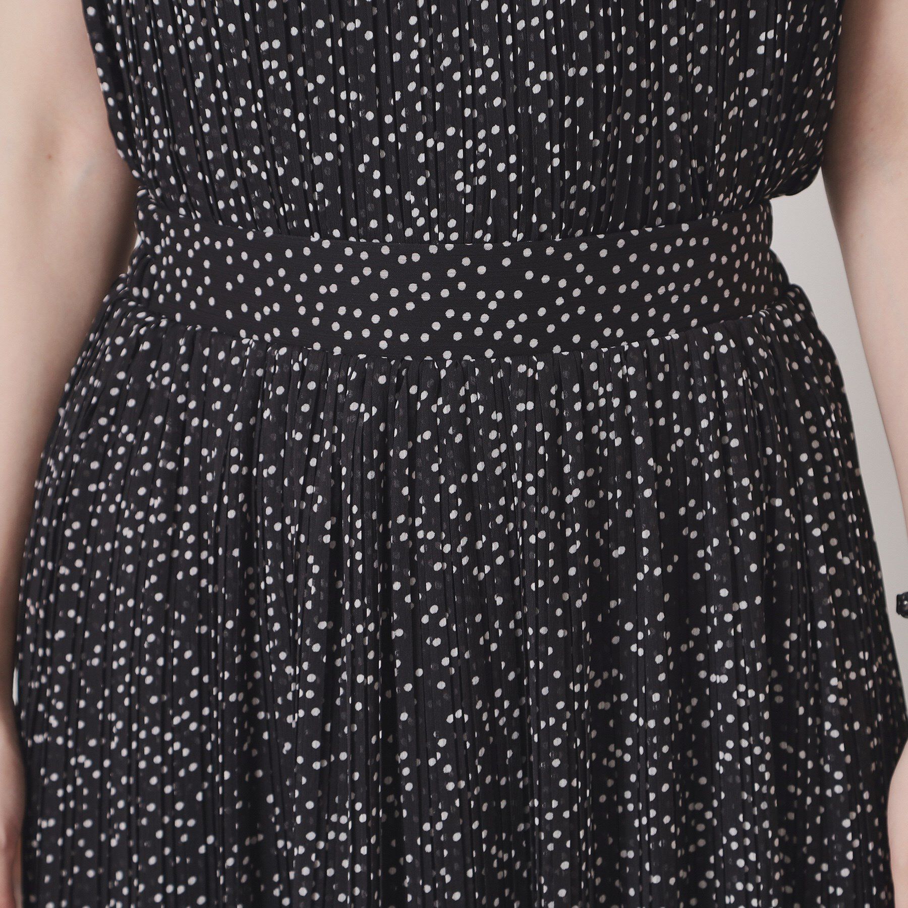 ITS&rsquo;DEMO「【手洗い可／ウエストゴム】楊柳プリーツスカート」|スカート|