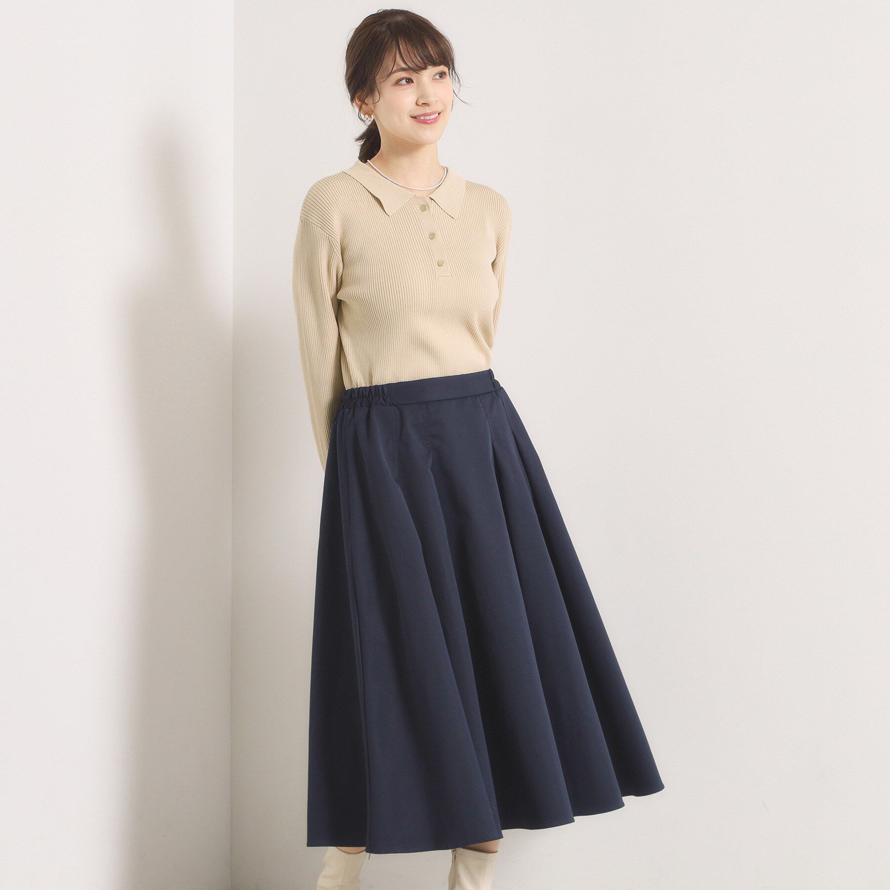 ITS&rsquo;DEMO「【手洗い可】ドッキングワンピース」|ワンピース|