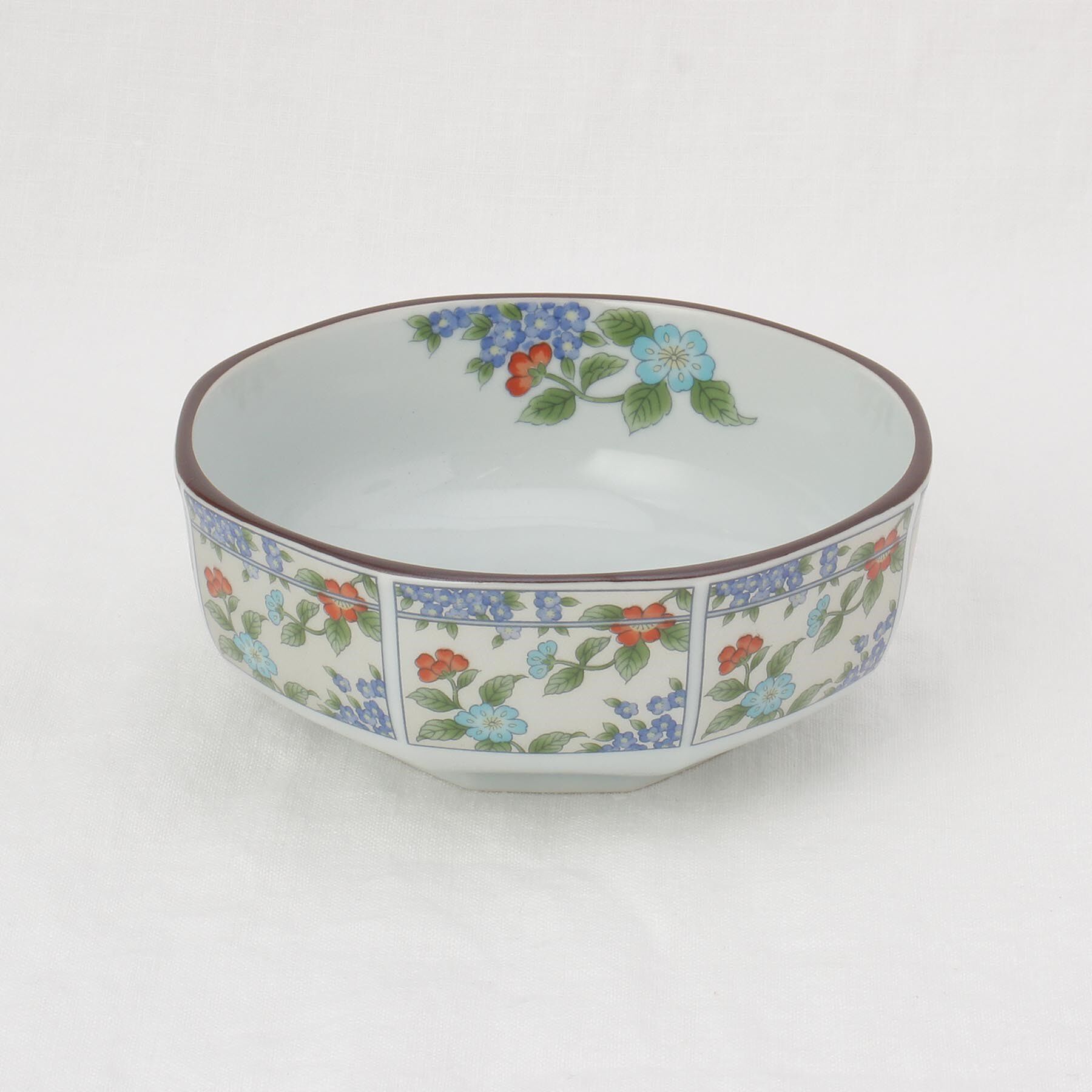 212 KITCHEN STORE「八角中鉢 茶銀彩」|食器・キッチングッズ|