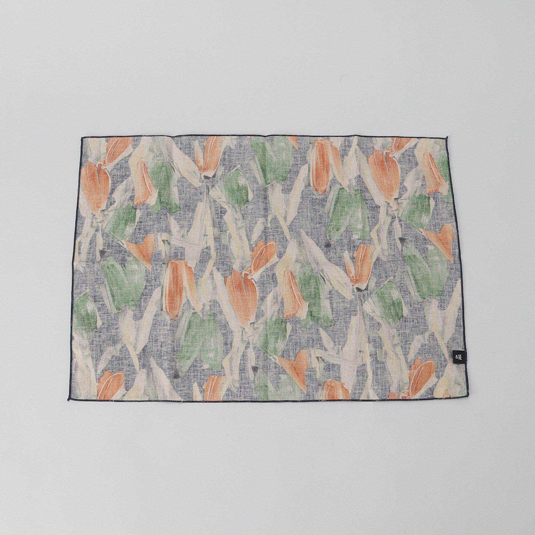 212 KITCHEN STORE「ランチョンマット フラワータッチ ネイビー」|食器・キッチングッズ|