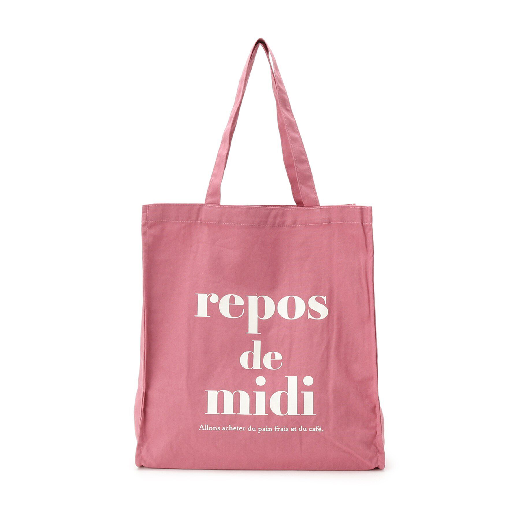 Ober Tashe「【新学期・新生活】ロゴ帆布トート」|トートバッグ|ピンク(072)