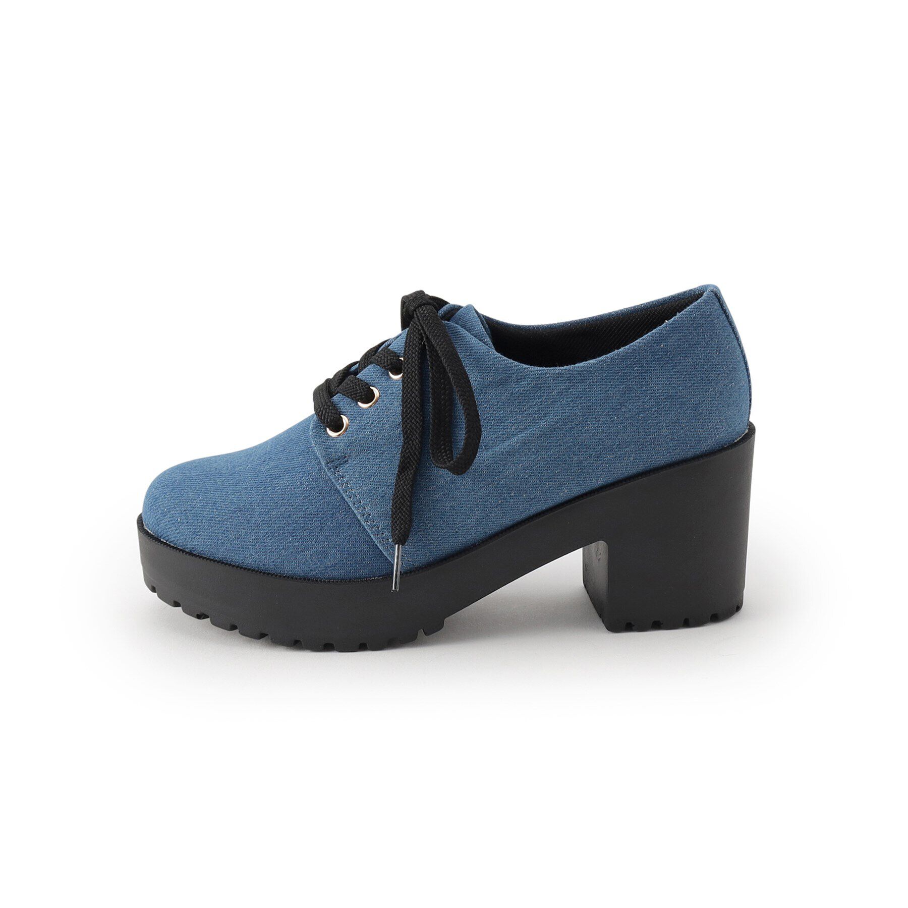 csT&P「厚底レースアップパンプス」|パンプス|