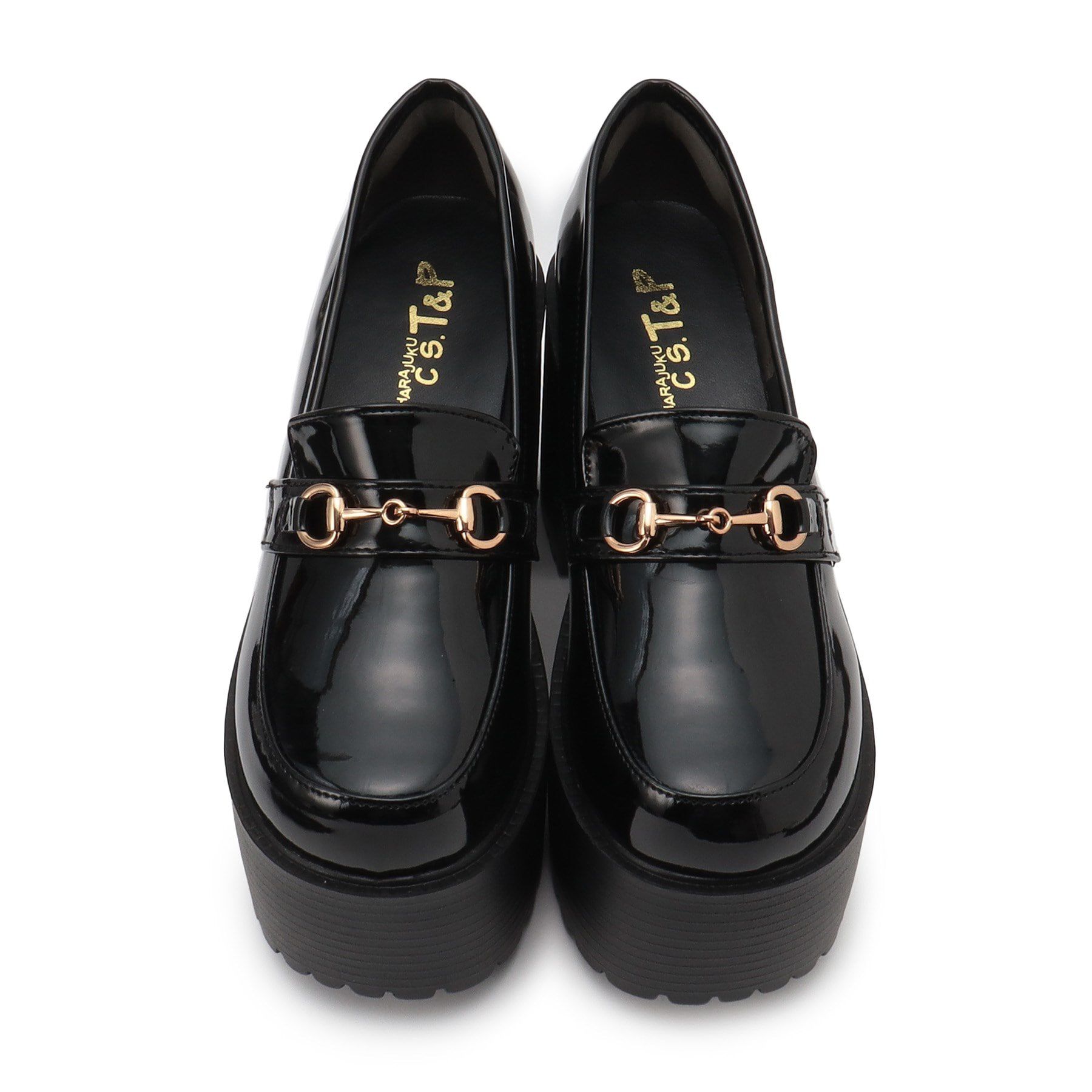 csT&P「厚底ビット付きローファーパンプス」|パンプス|