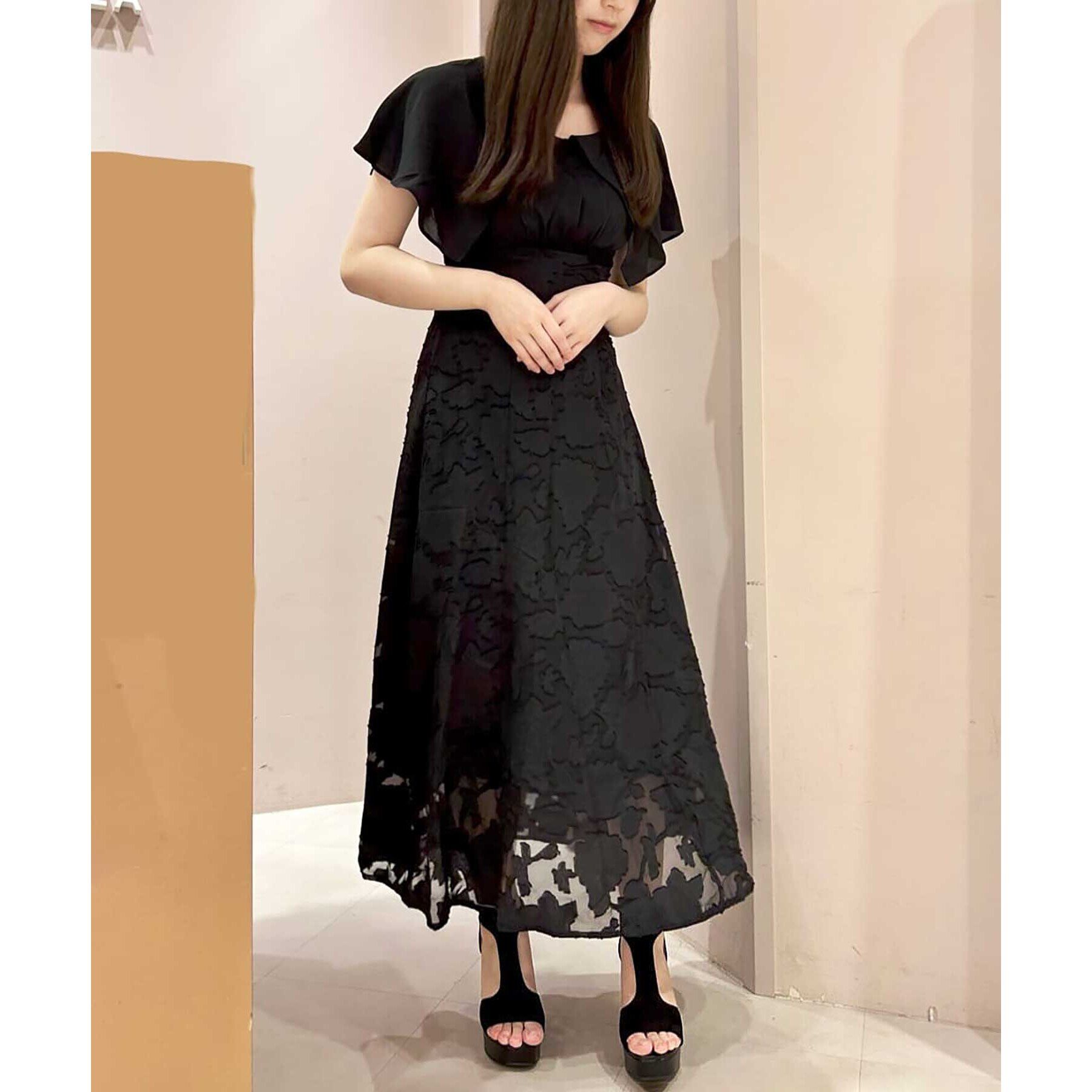 ESPERANZA「Tストラップスクエアサンダル 24SS」|サンダル|