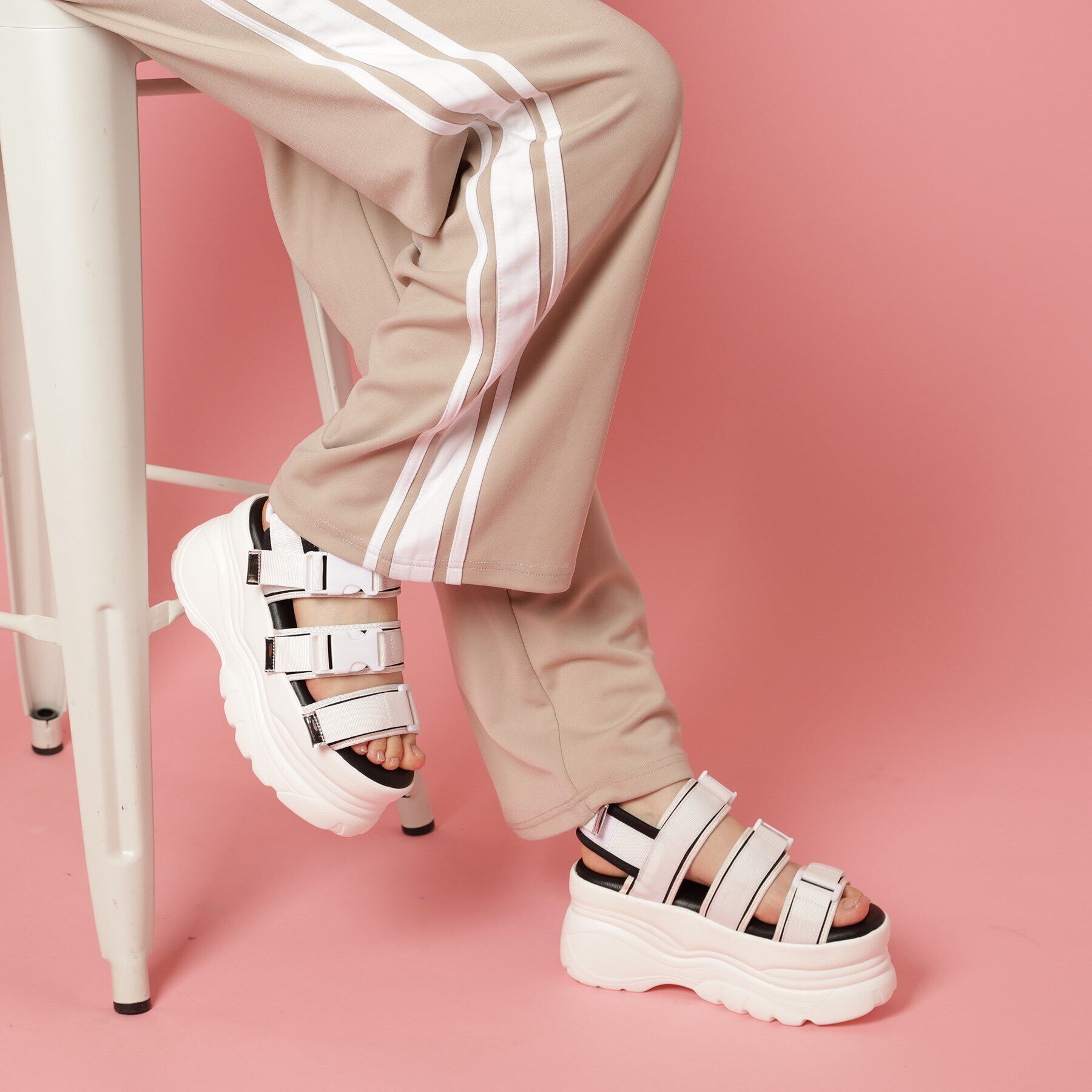 csT&P「厚底ベルトサンダル」|サンダル|