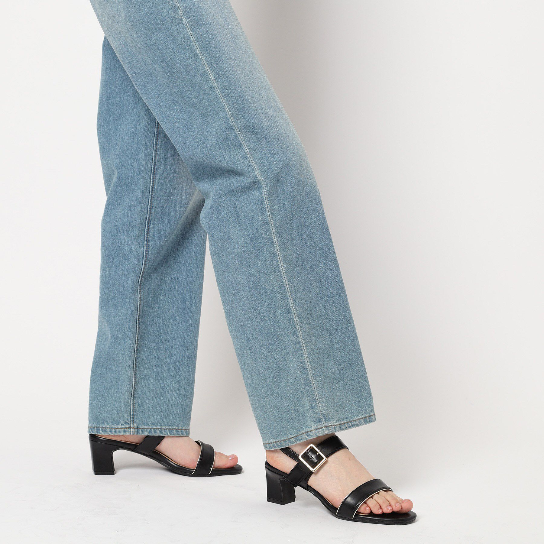 ESPERANZA「配色バックルベルトサンダル」|サンダル|