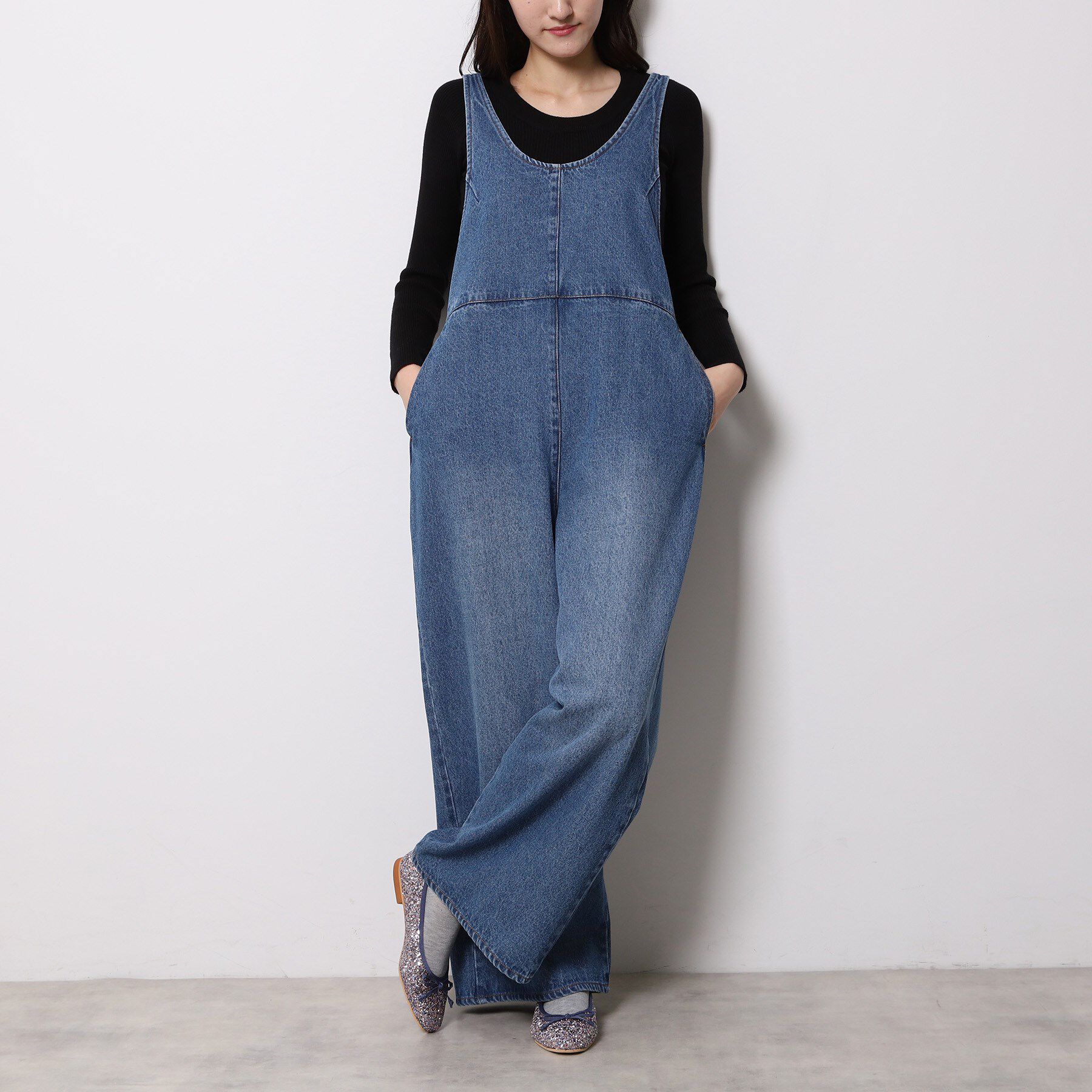 ESPERANZA「【EC限定カラーあり】グリッターバレエシューズ」|パンプス|