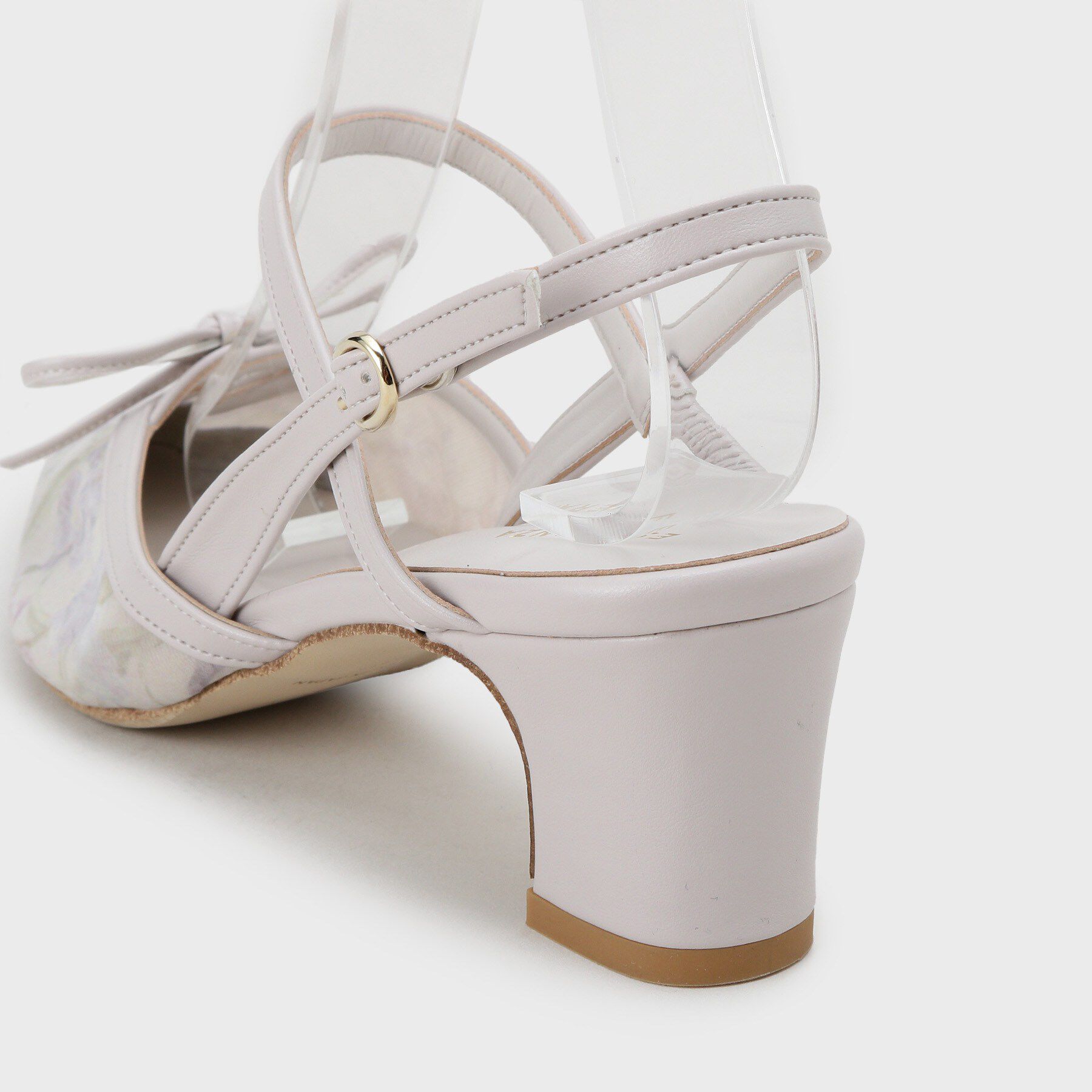 ESPERANZA「チュールリボンバックストラップパンプス」|パンプス|