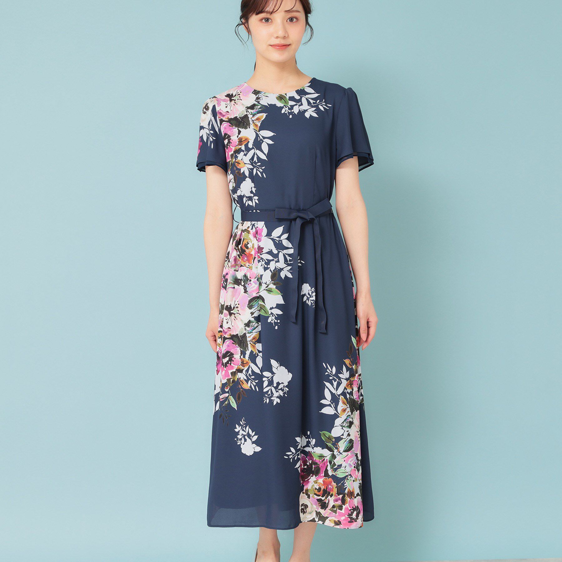 SunaUna「【&yours project】パネル柄ワンピース」|ワンピース|