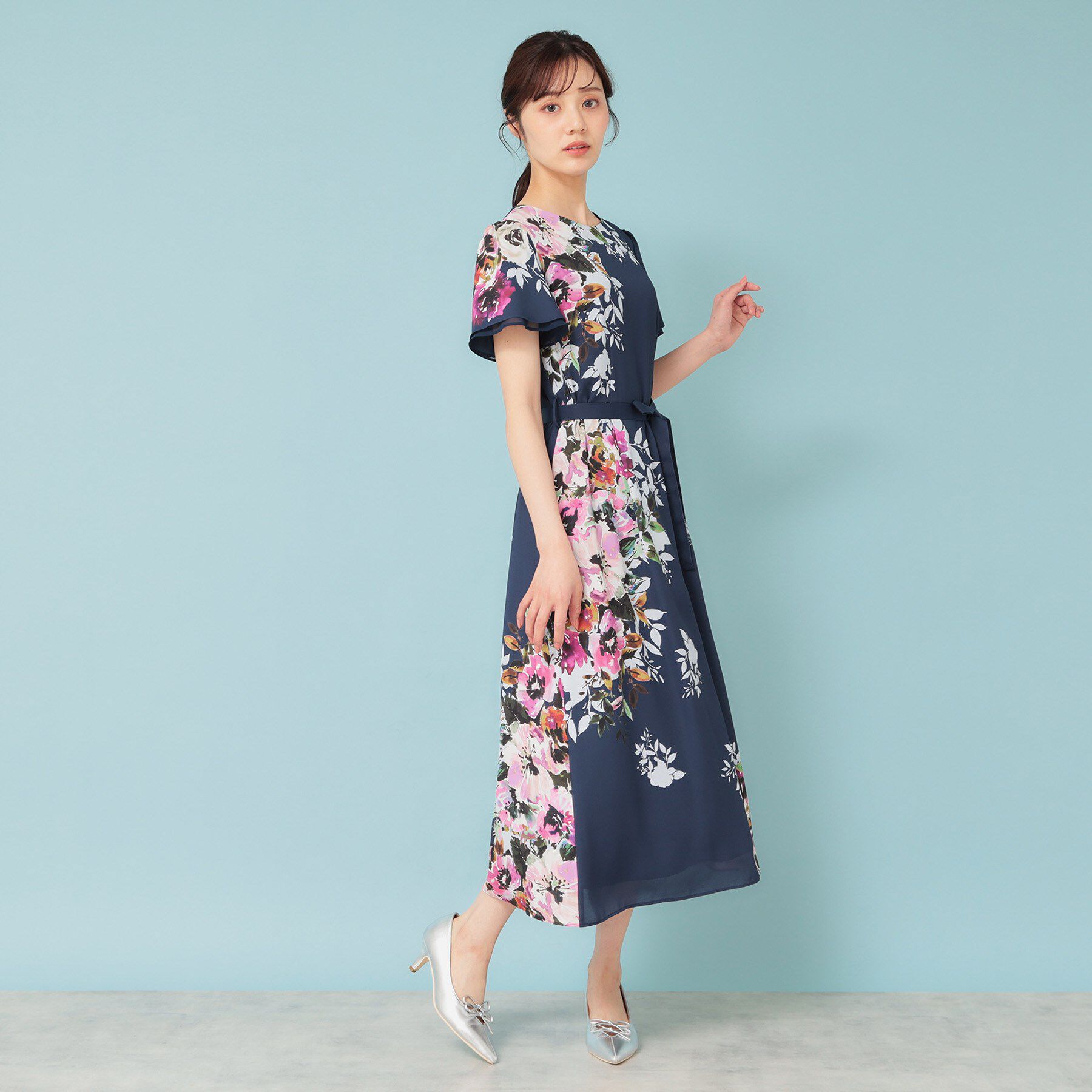 SunaUna「【&yours project】パネル柄ワンピース」|ワンピース|