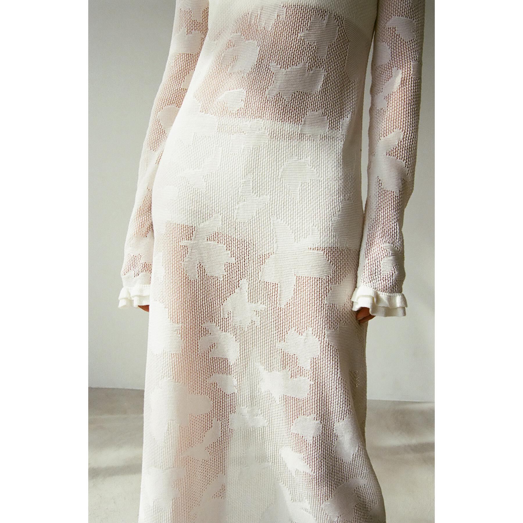 CODE A「flower mesh dress」|ワンピース|