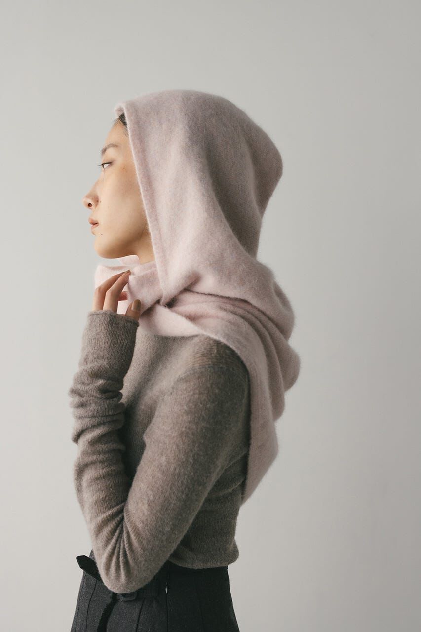 STYLEMIXER「アンゴラミックスフーディースカーフ」|その他|PNK