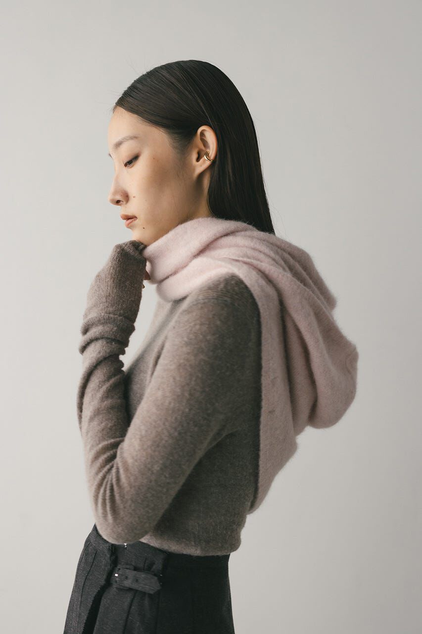 STYLEMIXER「アンゴラミックスフーディースカーフ」|その他|