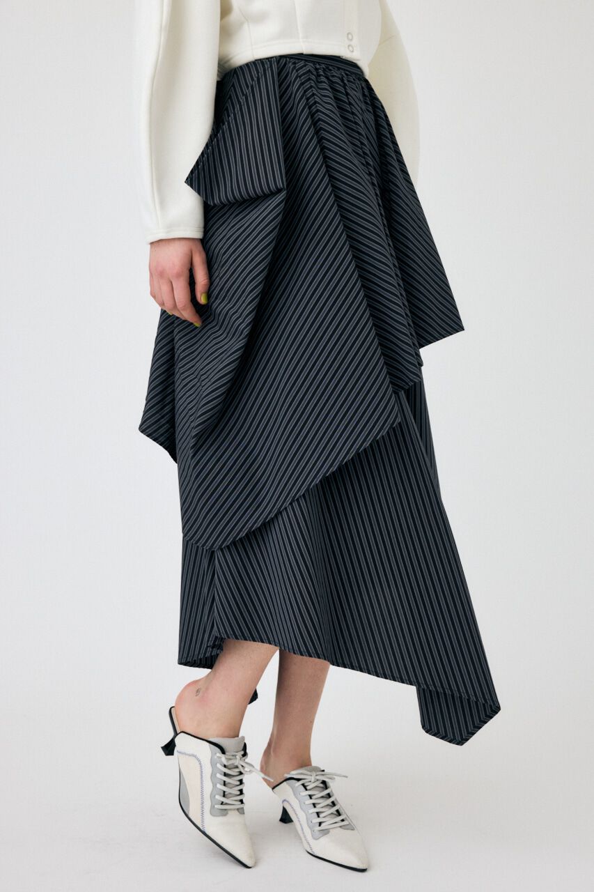 MOUSSY「STRIPED FLARE スカート」|スカート|