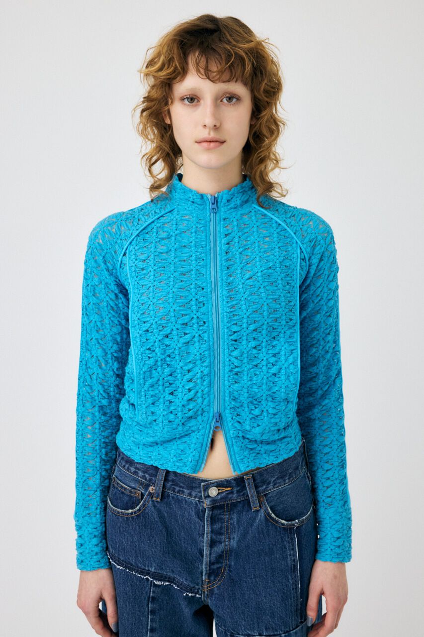 MOUSSY「BUMPY LACE TRACK ジャケット」|その他|BLU