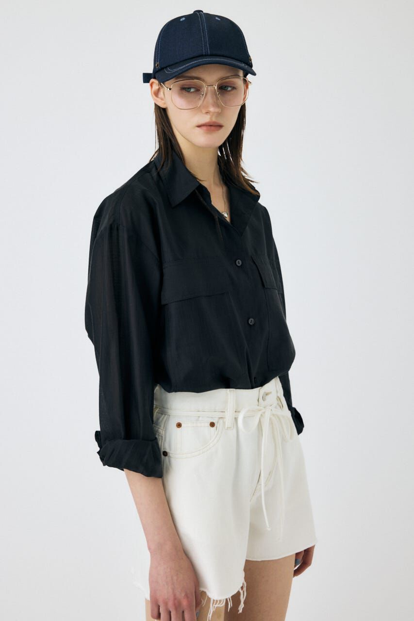 MOUSSY「RIP MILITARY シャツ」|シャツ・ブラウス|