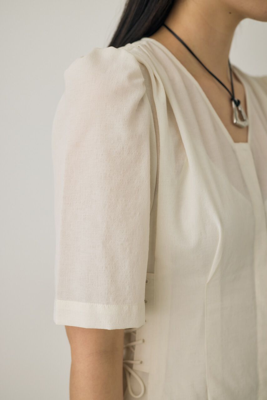 MOUSSY「シアーシャツワンピース　リサイクルポリエステル使用」|ワンピース|