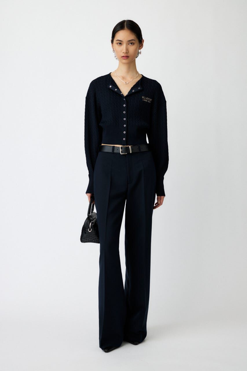 MOUSSY「CENTER PRESS FLARE トラウザーズ」|その他|