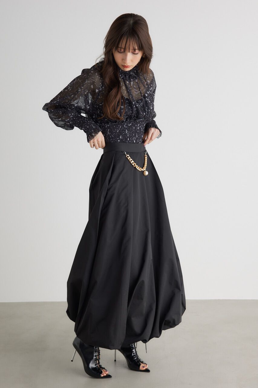 rienda「フロントチェーンJ/Wトルネードバルーン SK」|スカート|