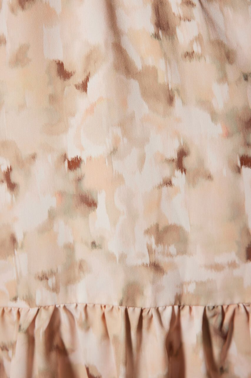 rienda「ウエストシャーリングシャツディテールワンピース」|ワンピース|