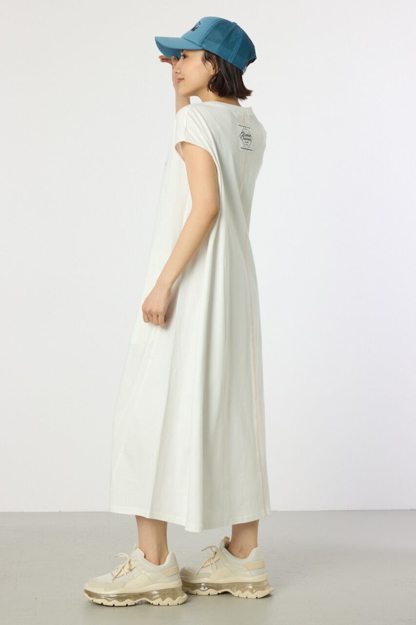 RODEO CROWNS「配色ステッチノースリーブワンピース」|ワンピース|