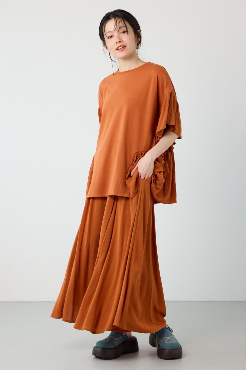 RODEO CROWNS「レーヨンクレープドッキングフリルトップス」|その他|