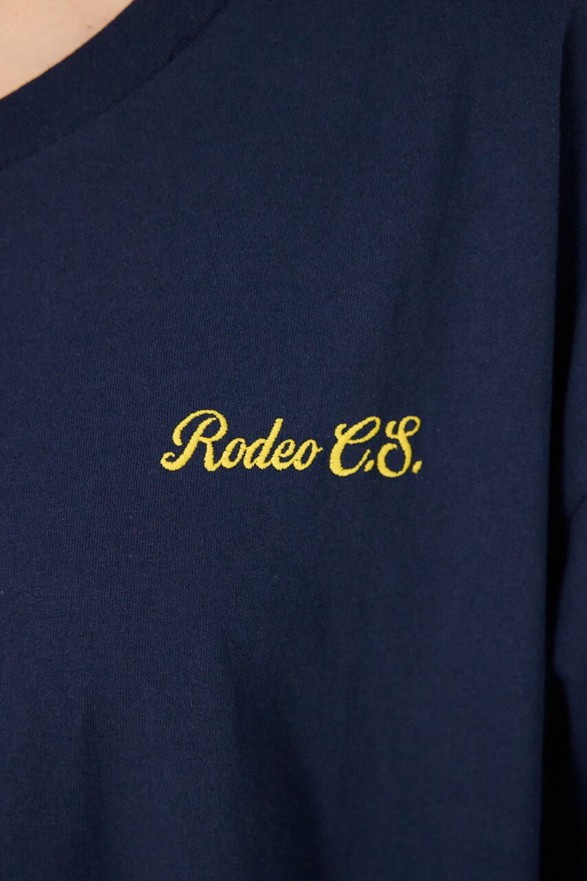 RODEO CROWNS「ハーフスリーブステッチワンピース」|ワンピース|