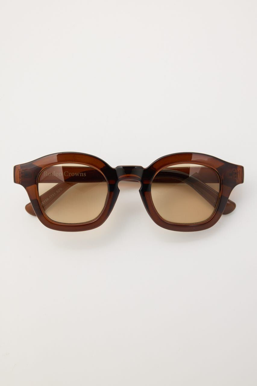 RODEO CROWNS「THICK LINE アイウェア 2TYPE」|メガネ|BRN