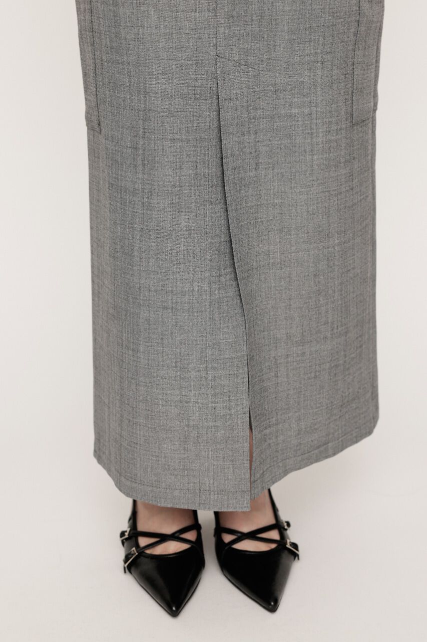 SLY「FRONT SLIT SIDE PK I LINE スカート」|スカート|