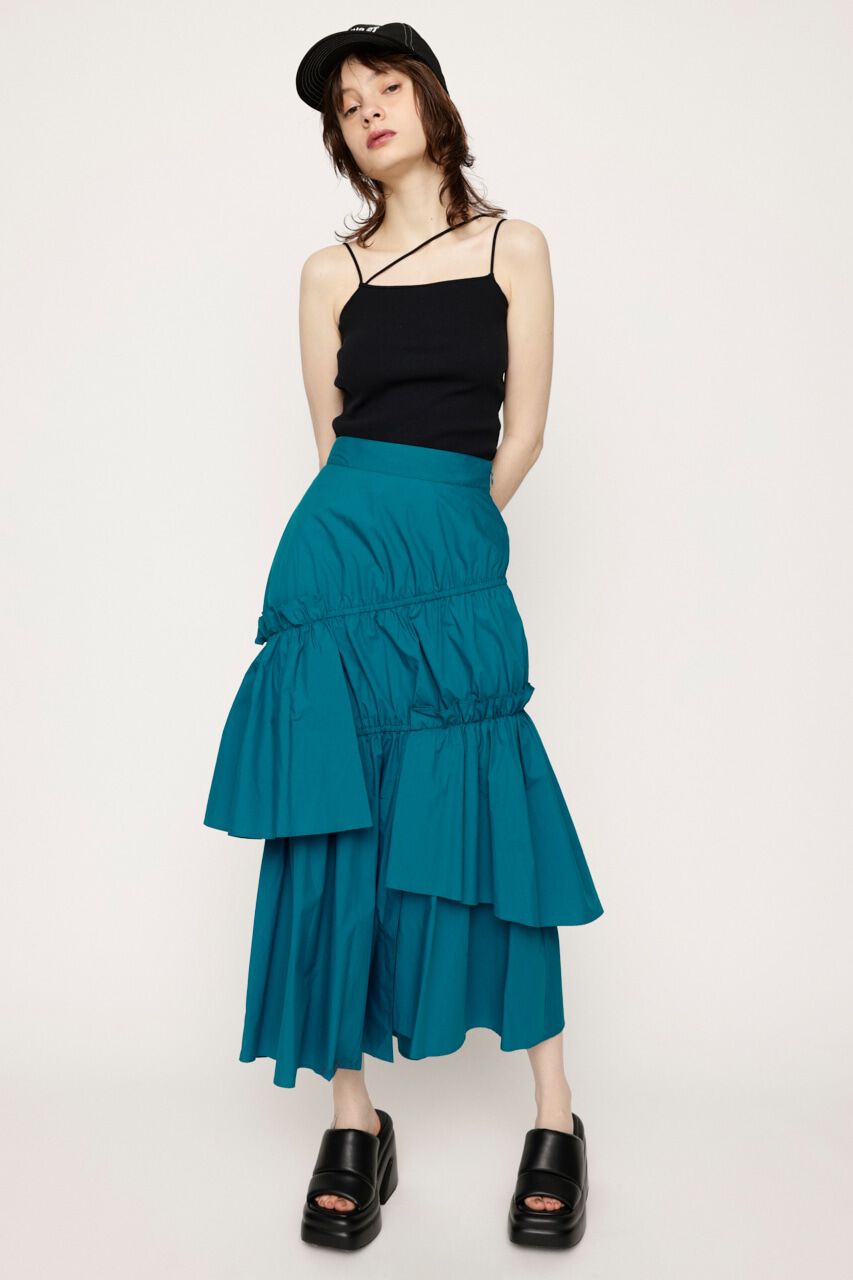 SLY「ASYMMETRY FRILL スカート」|スカート|