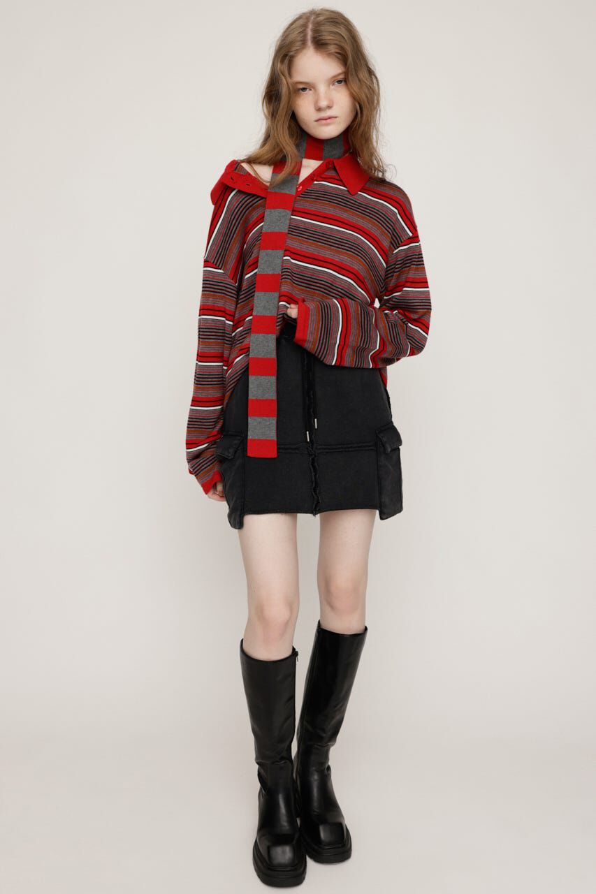 SLY「OUT LINKING CARGO SW ショートスカート」|スカート|