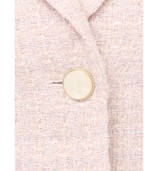 RESEXXY「ツイードクロップドジャケット【セットアップ着用可能】」|テーラードジャケット|