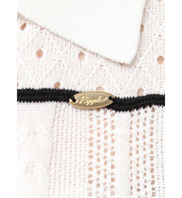 dazzlin「ハピネスカラーポロニット」|ニット・セーター|